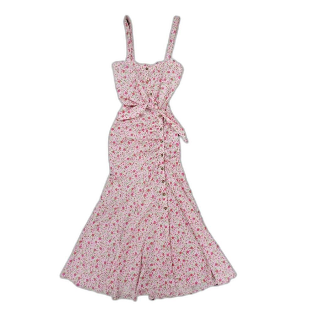 NEW Likely Minka Dress Pink Floral Maxi Romantic Soft Girl Coquette Feminine 2